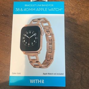 Bracelet link band for 38/40 Apple Watch